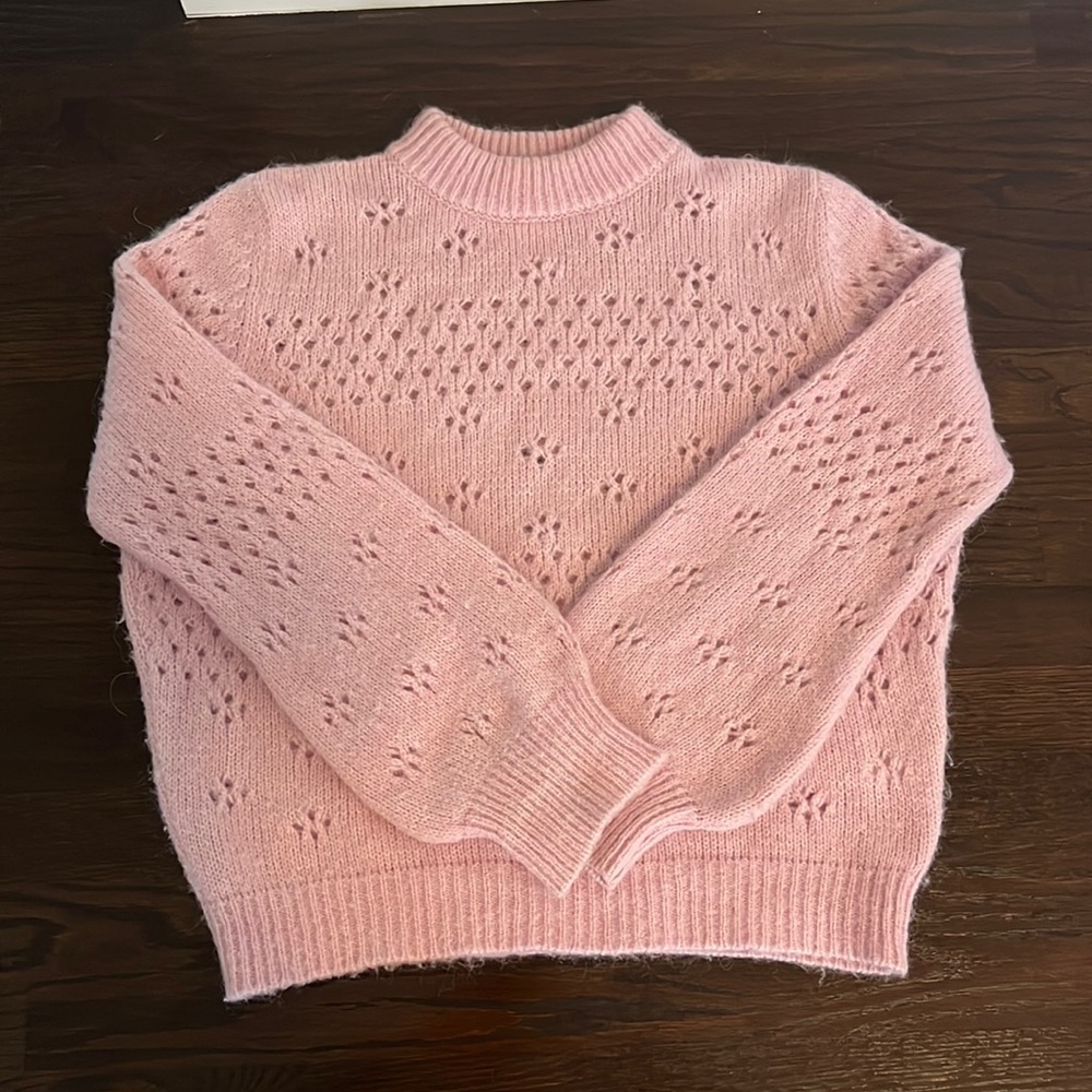 Pink Wool Sweater
